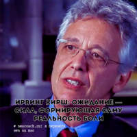 Ирвинг Кирш - о Боли - Елена Нечаева: психолог, психоаналитик, коуч в Екатеринбурге и онлайн